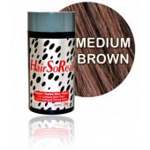 HSR, HairSoReal Hair Building Fibers 1 Packs - Medium Brown 28g
